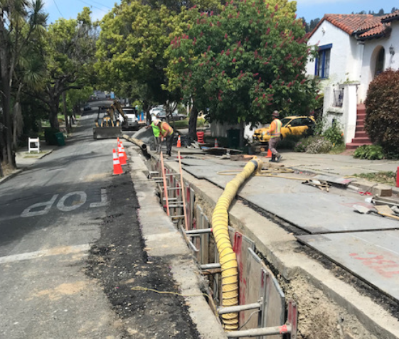 Photo of Sewer Trench