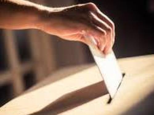 Vote stock photo