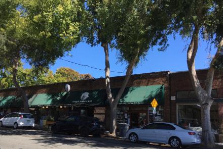 Photo of shops on Hopkins Street